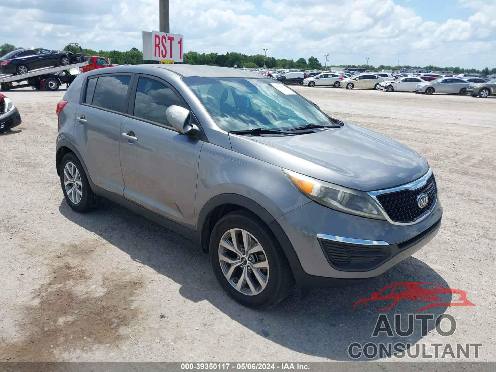 KIA SPORTAGE 2016 - KNDPB3AC3G7824403