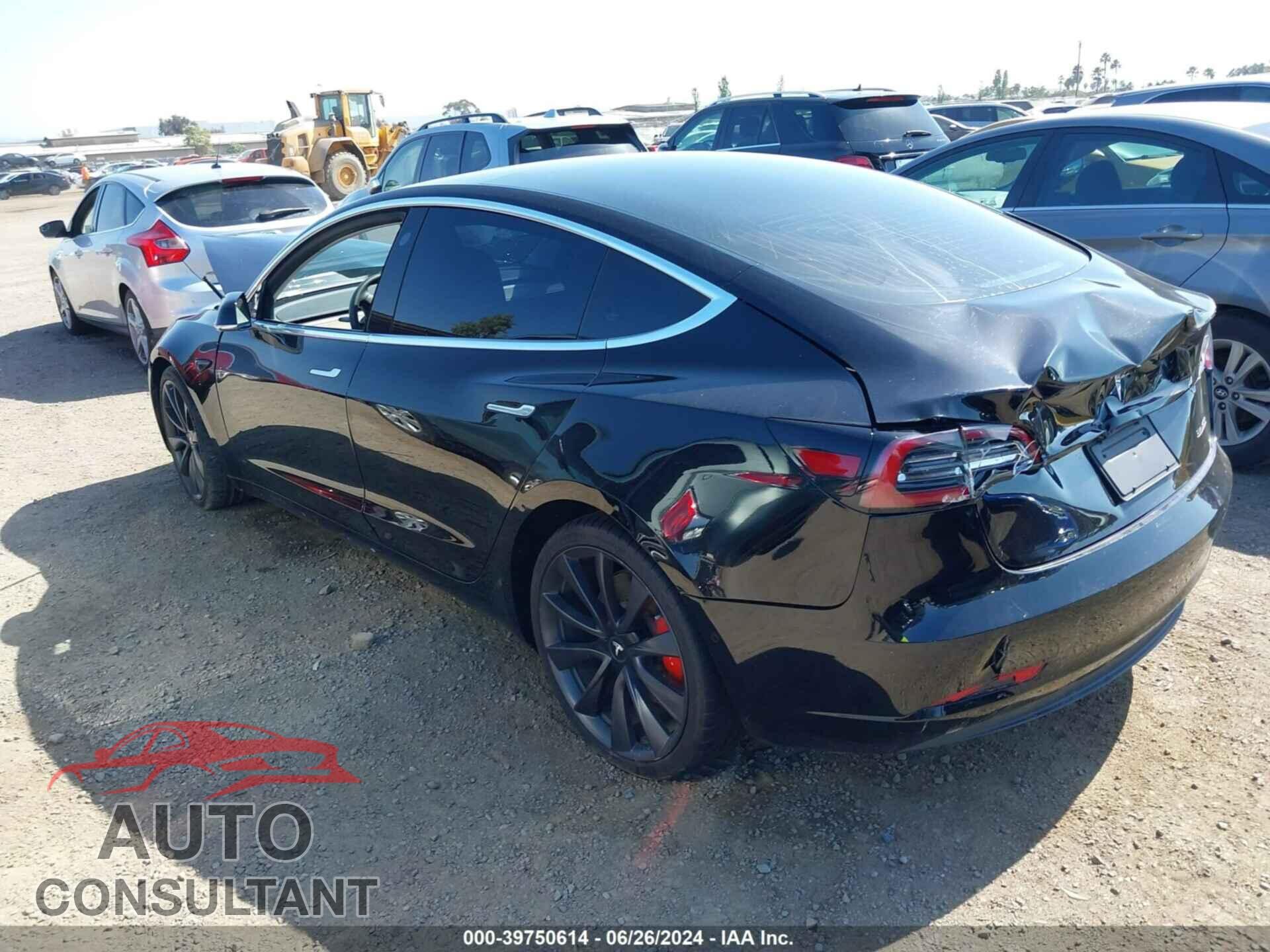 TESLA MODEL 3 2020 - 5YJ3E1ECXLF796155