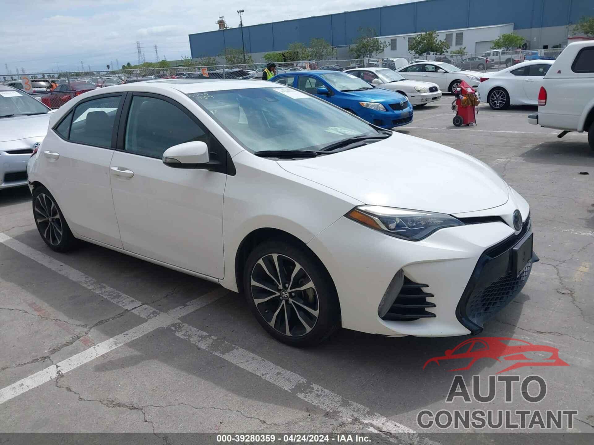 TOYOTA COROLLA 2017 - 2T1BURHE6HC773736