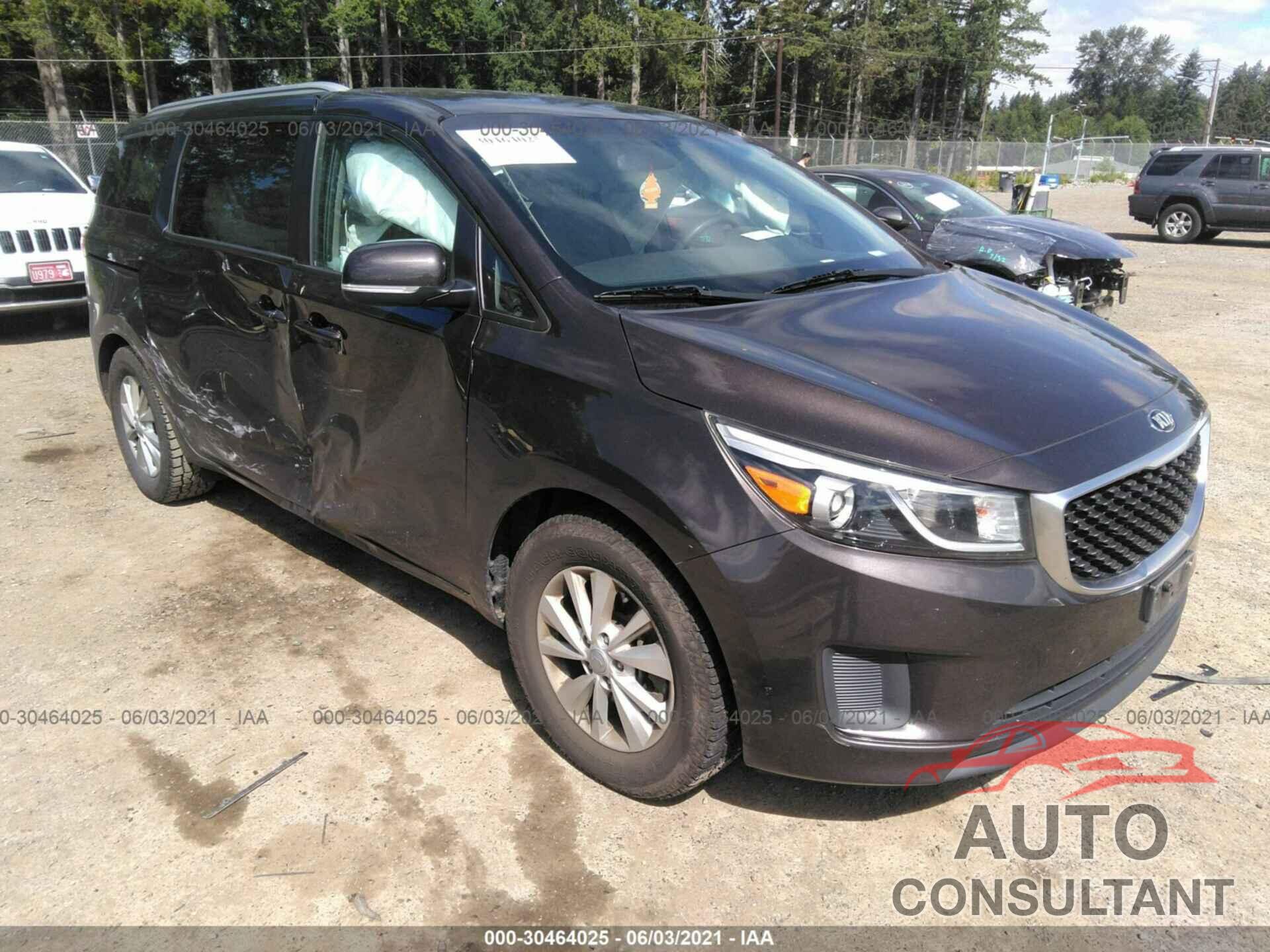 KIA SEDONA 2016 - KNDMB5C13G6091141