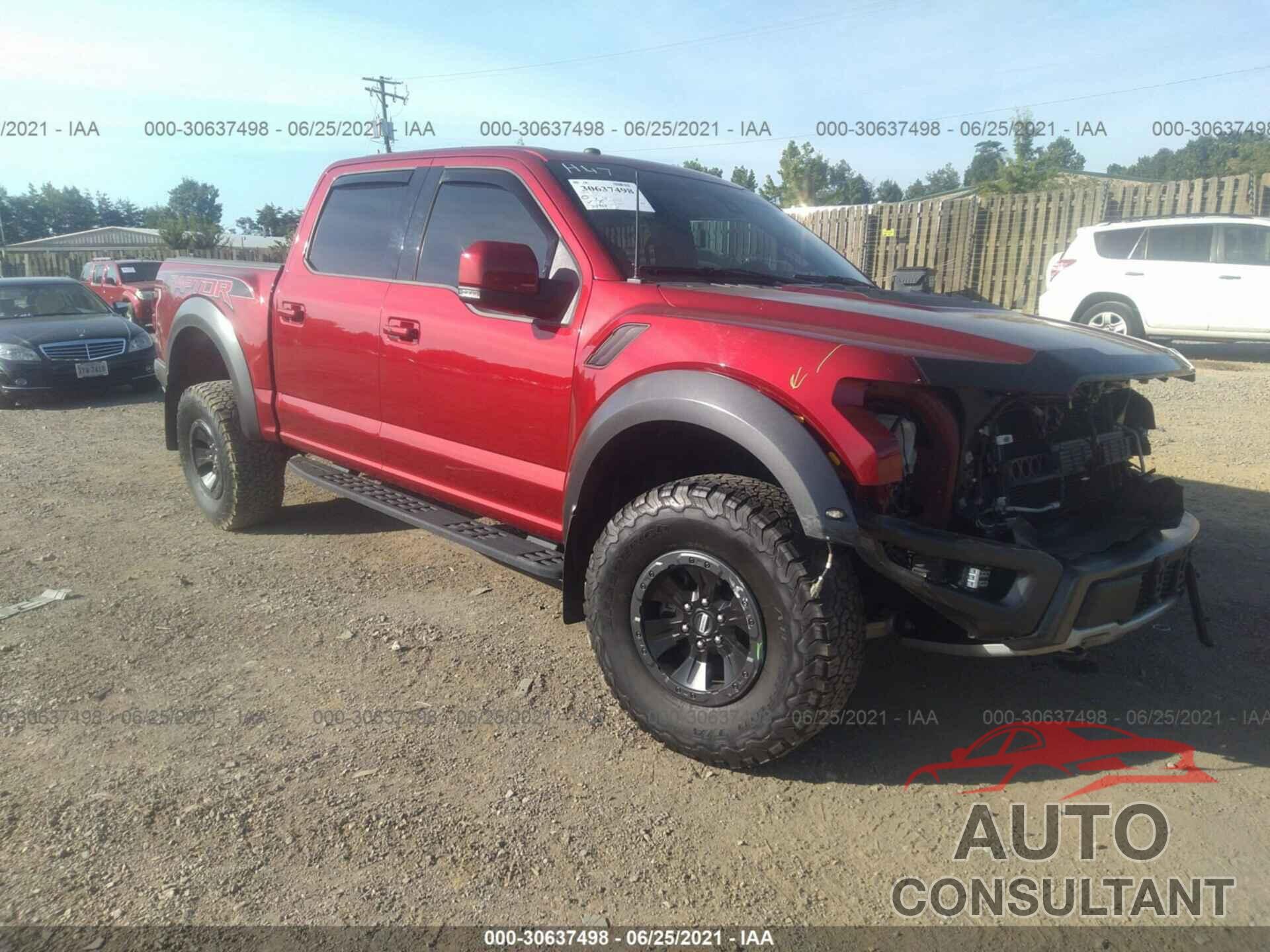 FORD F-150 2018 - 1FTFW1RG2JFB22792