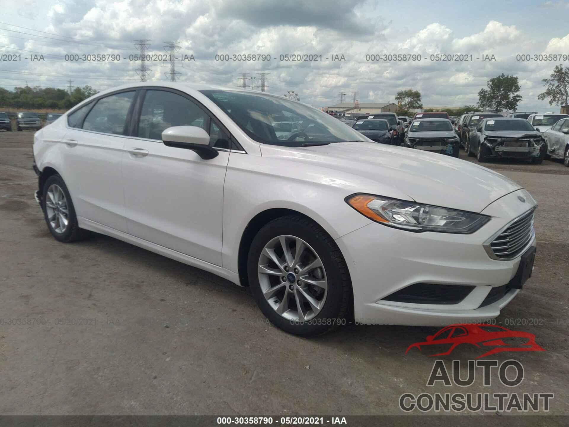 FORD FUSION 2017 - 3FA6P0H78HR403880