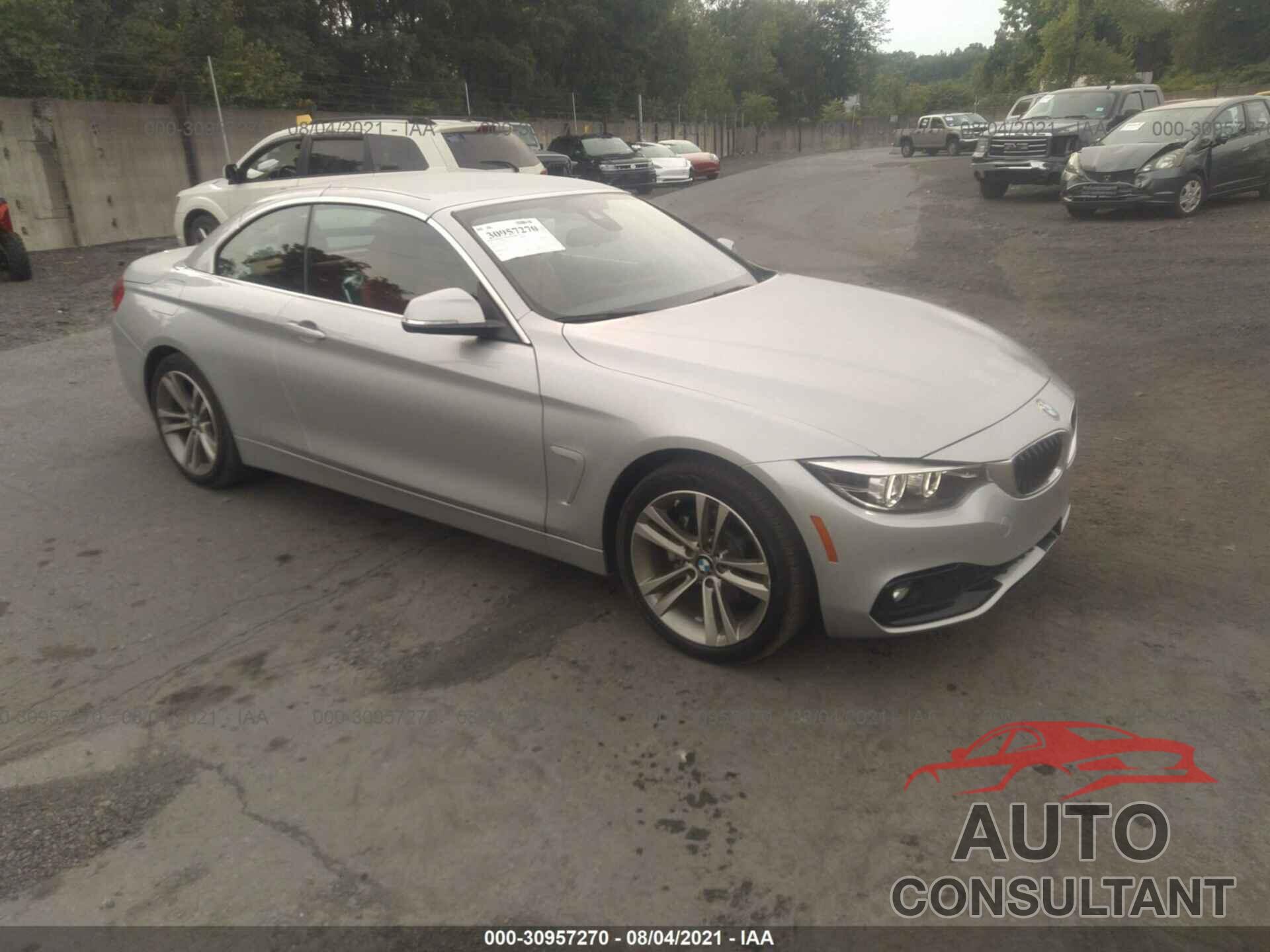 BMW 4 SERIES 2018 - WBA4Z3C55JEC57904