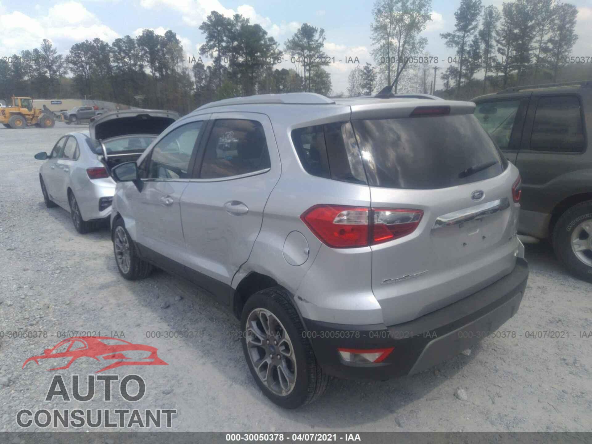 FORD ECOSPORT 2020 - MAJ6S3KL6LC360802