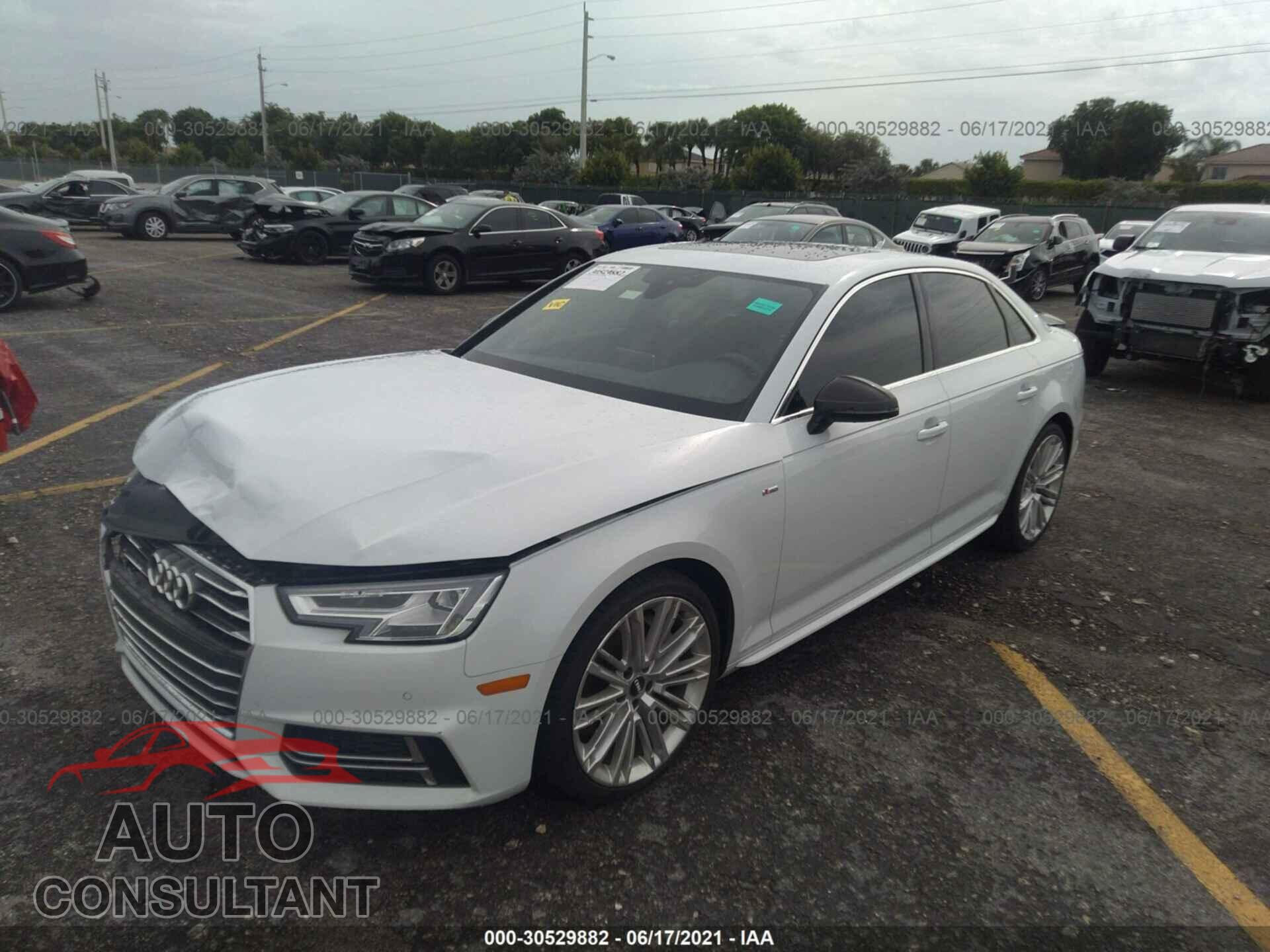 AUDI A4 2017 - WAULNAF47HN018053