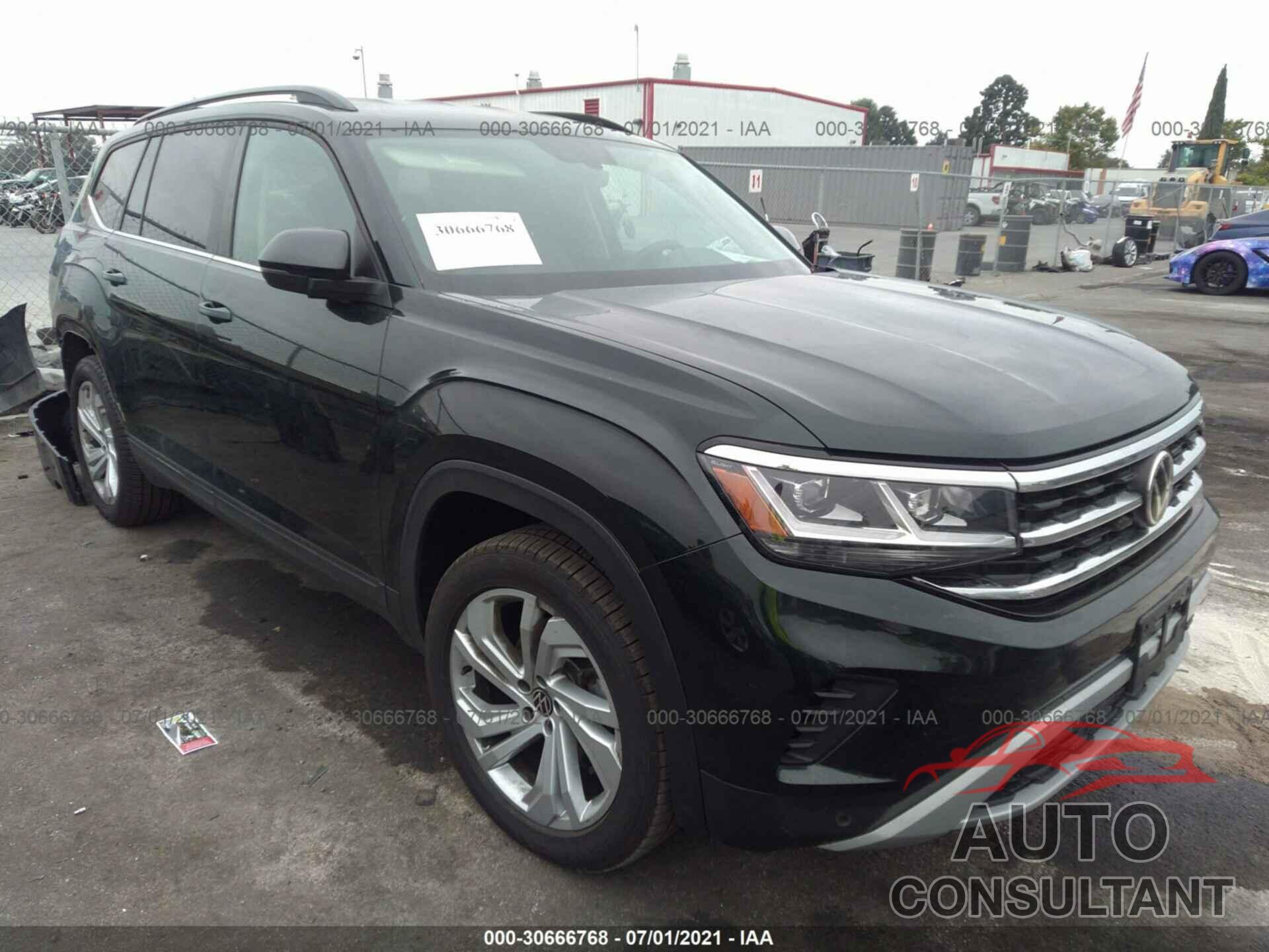 VOLKSWAGEN ATLAS 2021 - 1V2WR2CA9MC521060