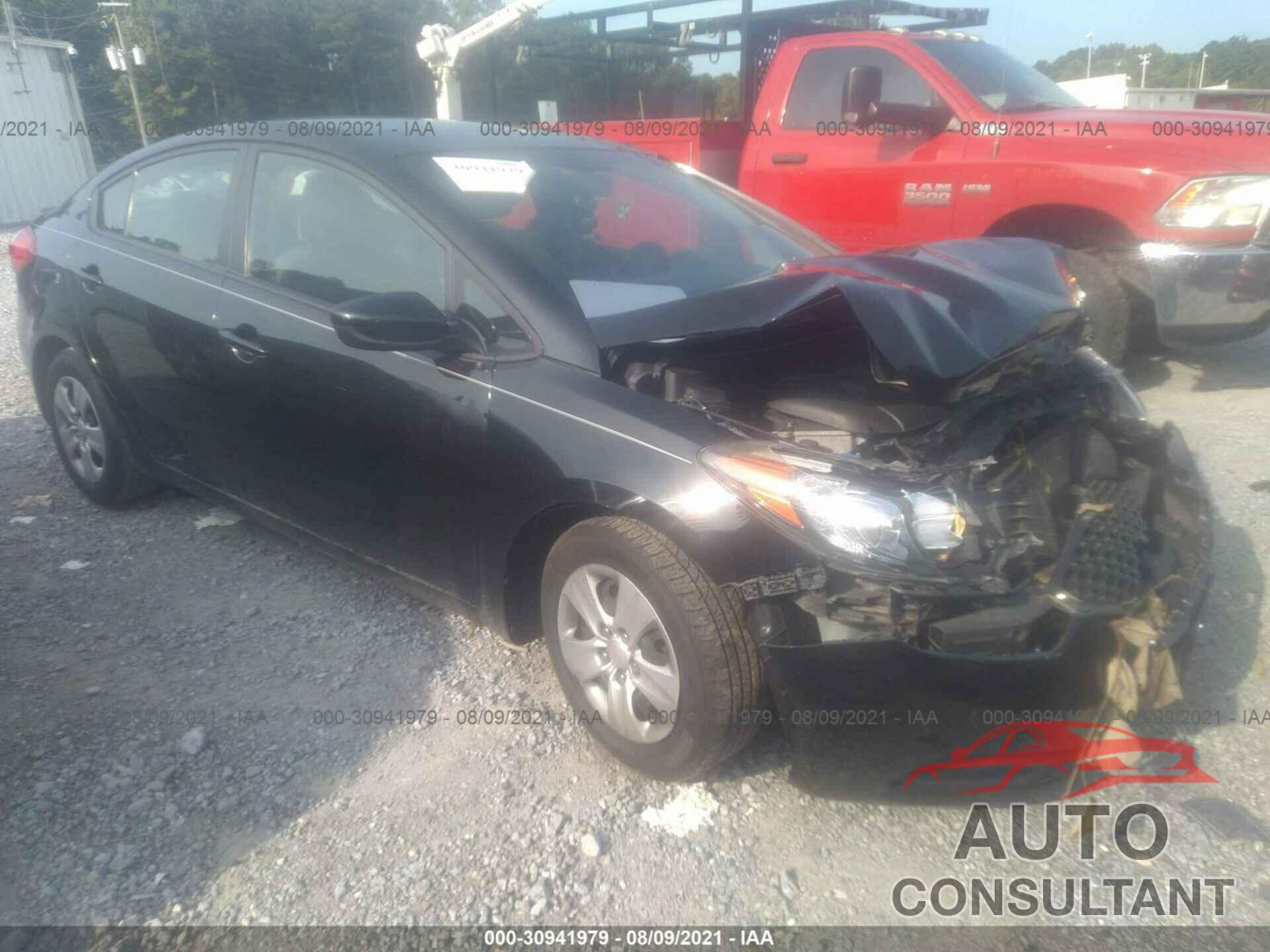 KIA FORTE 2016 - KNAFK4A64G5537348