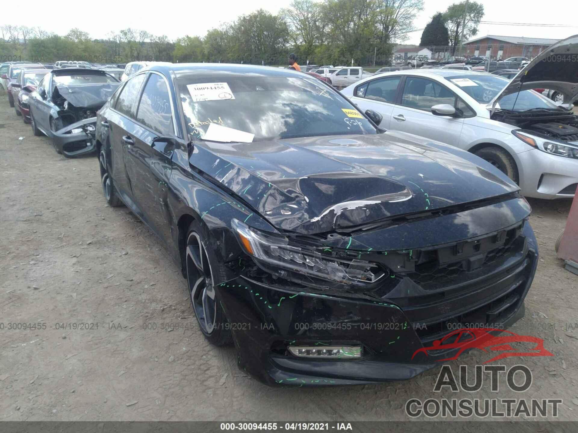 HONDA ACCORD SEDAN 2018 - 1HGCV1F34JA034770