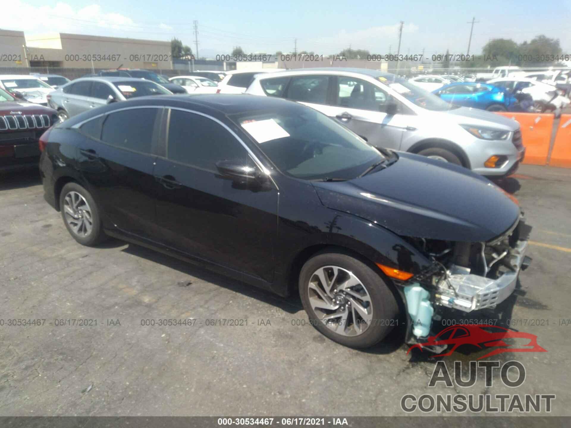 HONDA CIVIC SEDAN 2018 - 2HGFC2F79JH606168