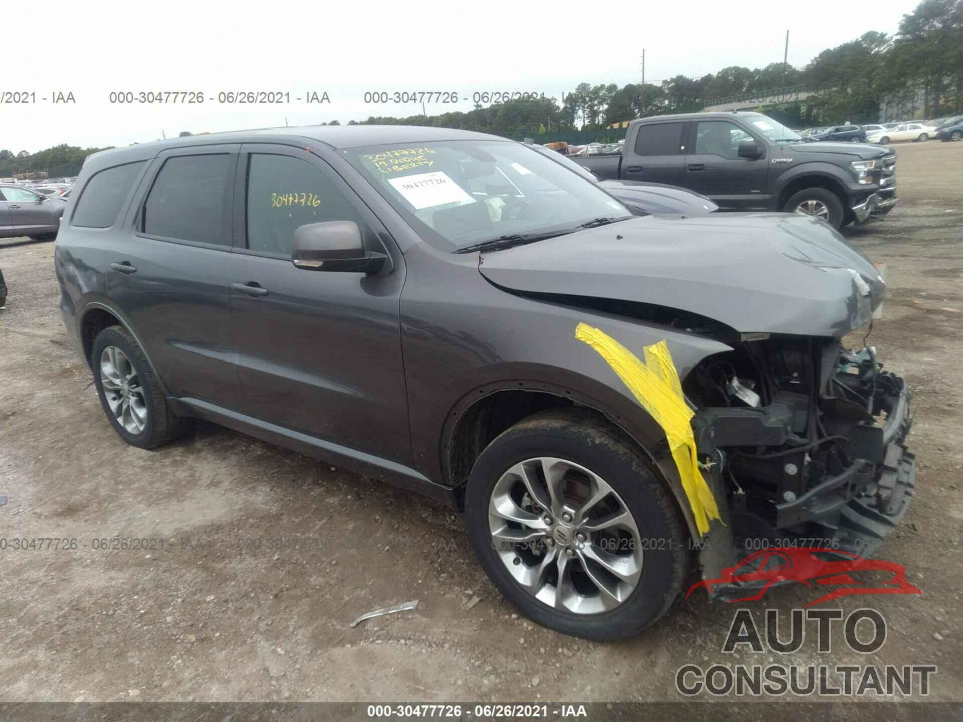DODGE DURANGO 2019 - 1C4RDJDG3KC744640