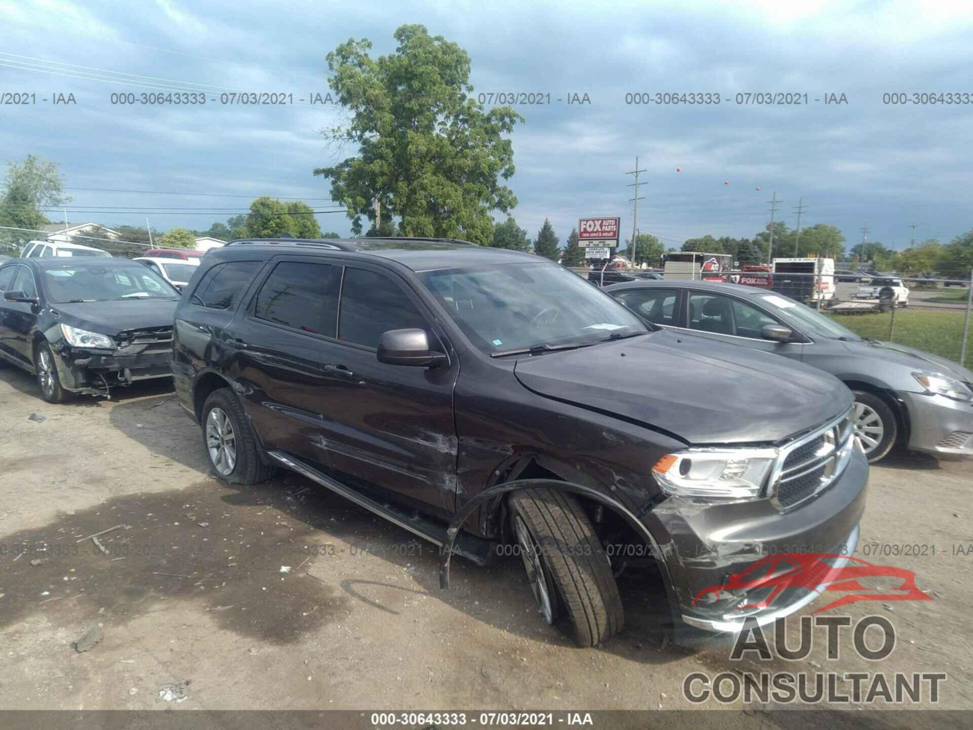 DODGE DURANGO 2017 - 1C4RDJAG4HC806365