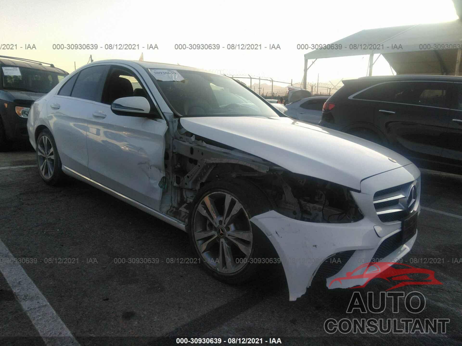 MERCEDES-BENZ C-CLASS 2020 - 55SWF8DB9LU324054