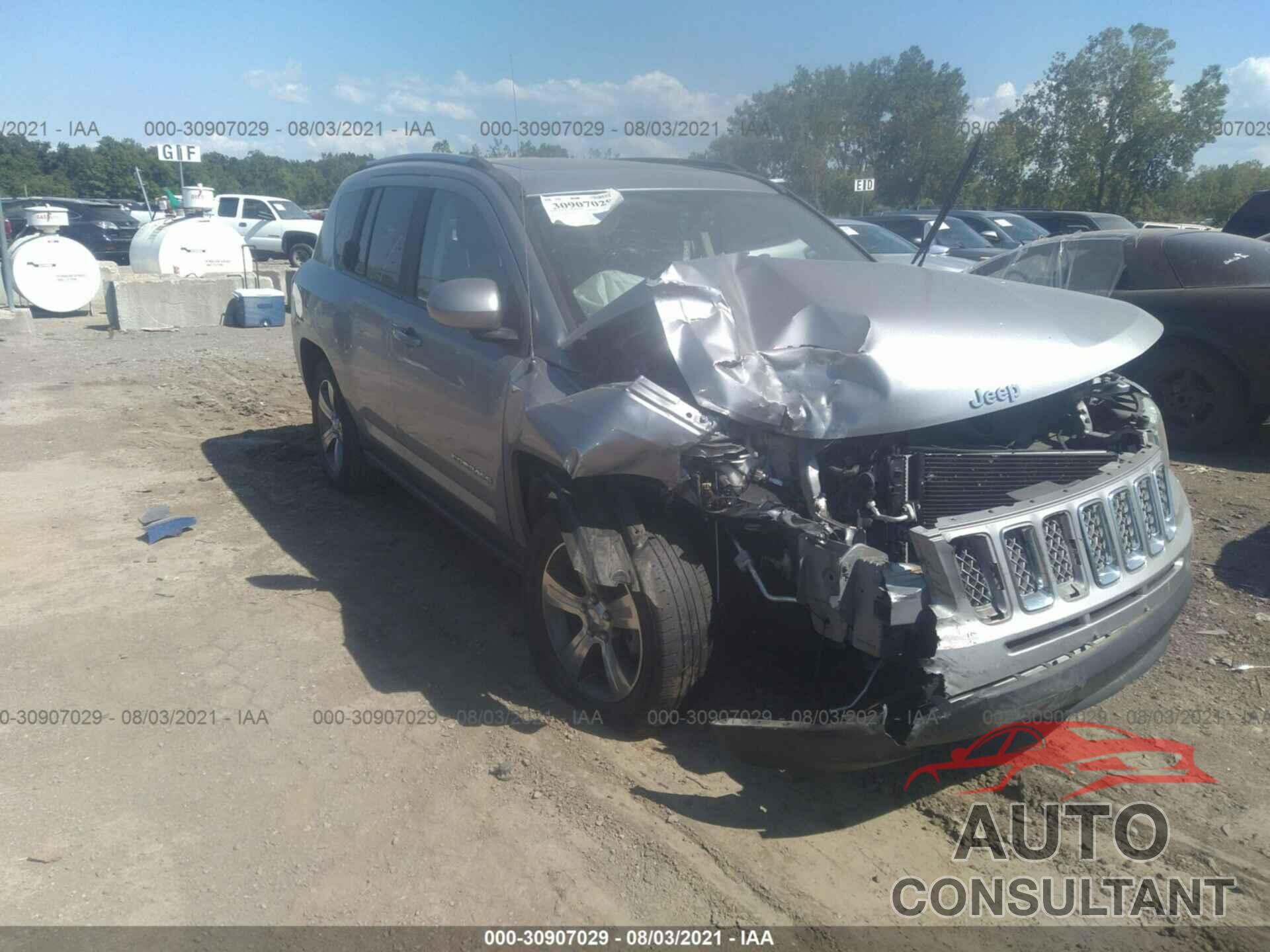 JEEP COMPASS 2017 - 1C4NJDEB4HD167860