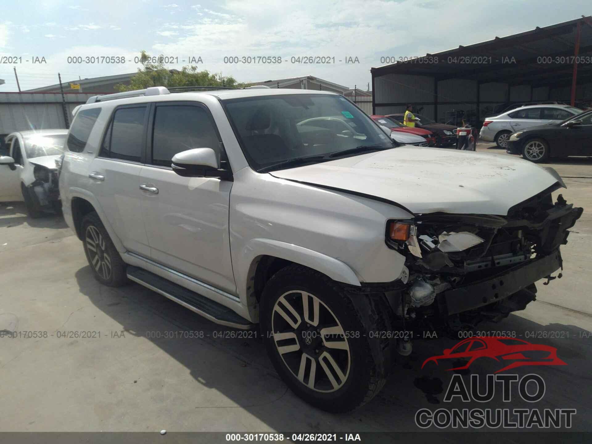 TOYOTA 4RUNNER 2016 - JTEZU5JR6G5129813