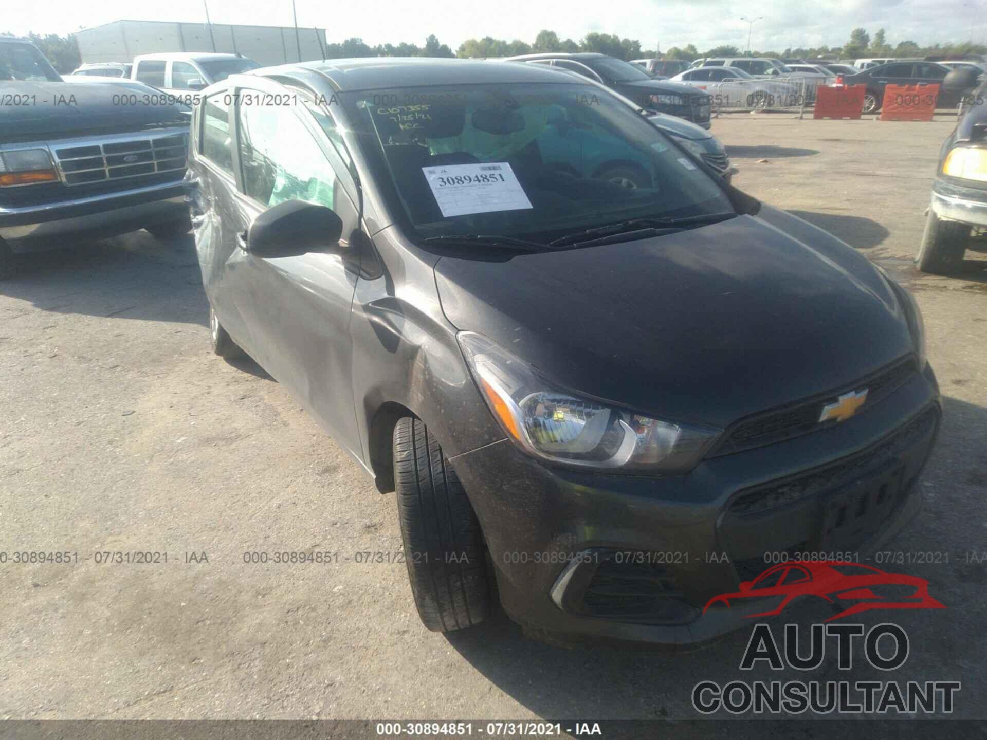CHEVROLET SPARK 2017 - KL8CB6SA1HC827170