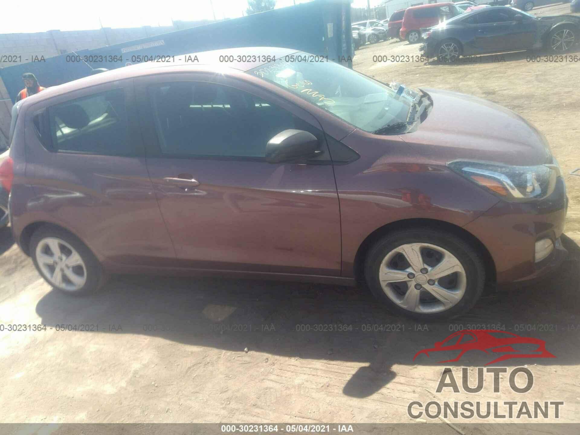 CHEVROLET SPARK 2019 - KL8CB6SA0KC805555