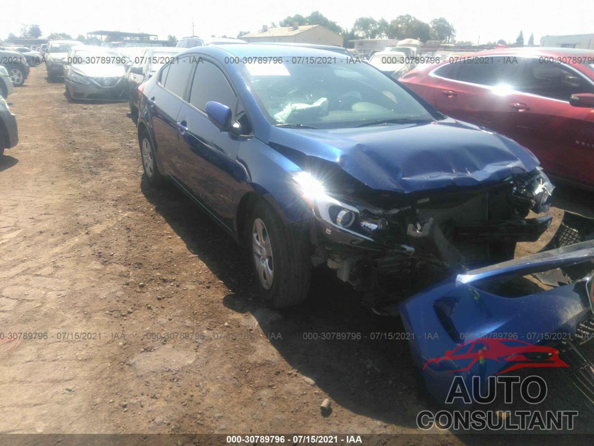 KIA FORTE 2018 - 3KPFK4A70JE253058