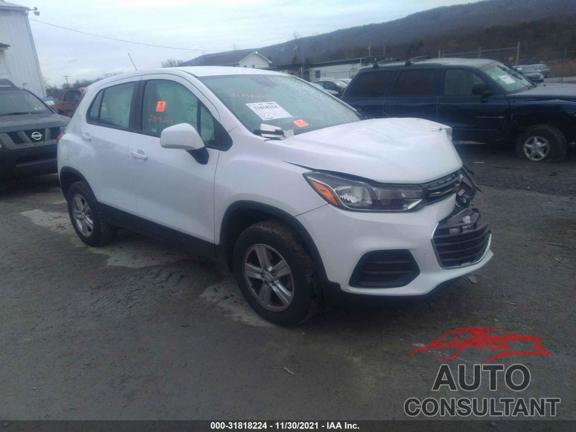 CHEVROLET TRAX 2018 - 3GNCJNSB3JL274424