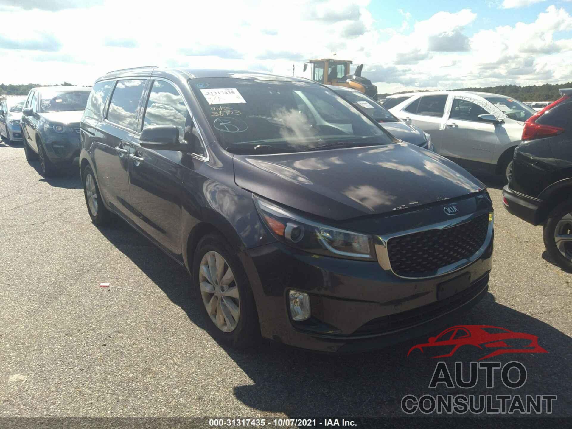 KIA SEDONA 2018 - KNDMC5C13J6397857