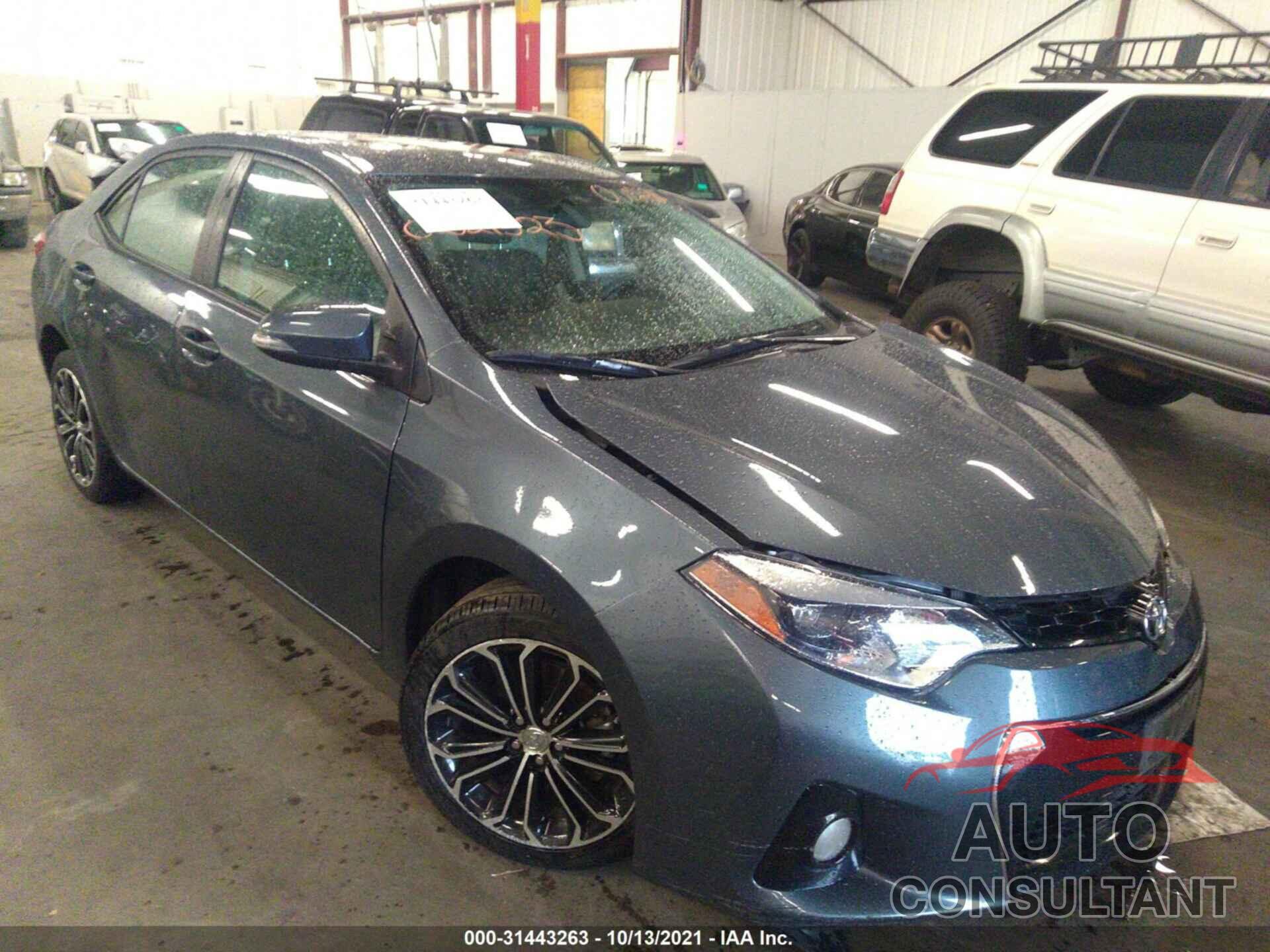TOYOTA COROLLA 2016 - 2T1BURHEXGC698537