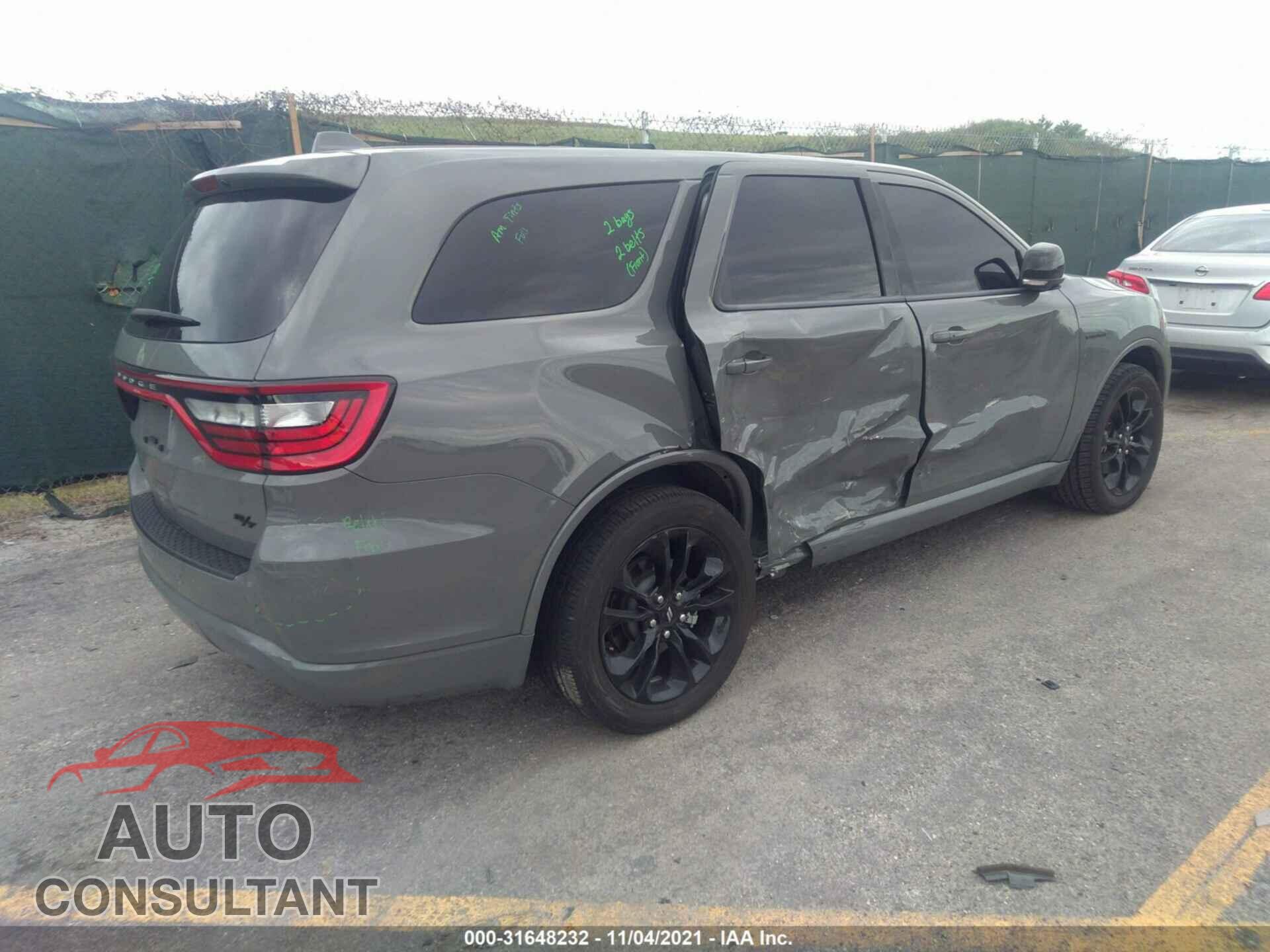DODGE DURANGO 2020 - 1C4SDHCT9LC410333
