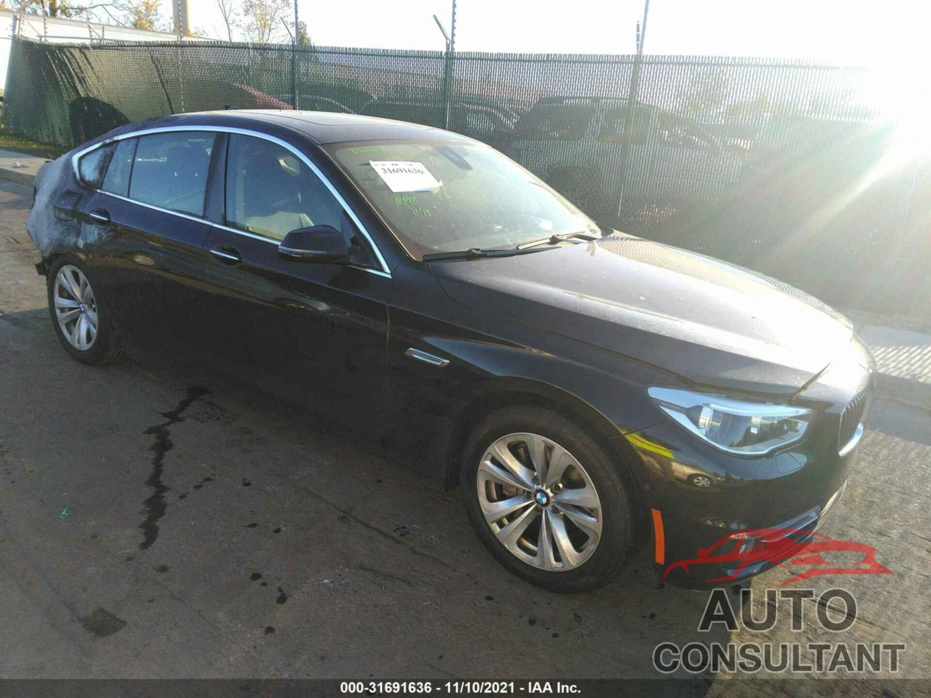 BMW 5 SERIES GRAN TURISMO 2016 - WBA5M4C50GD186664