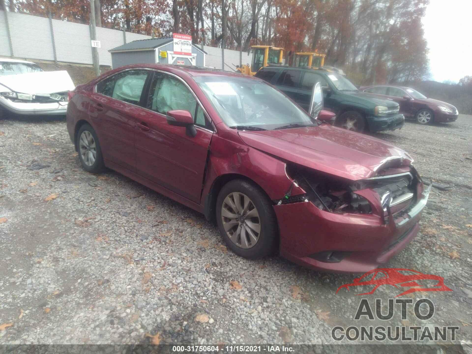 SUBARU LEGACY 2016 - 4S3BNAH66G3047017