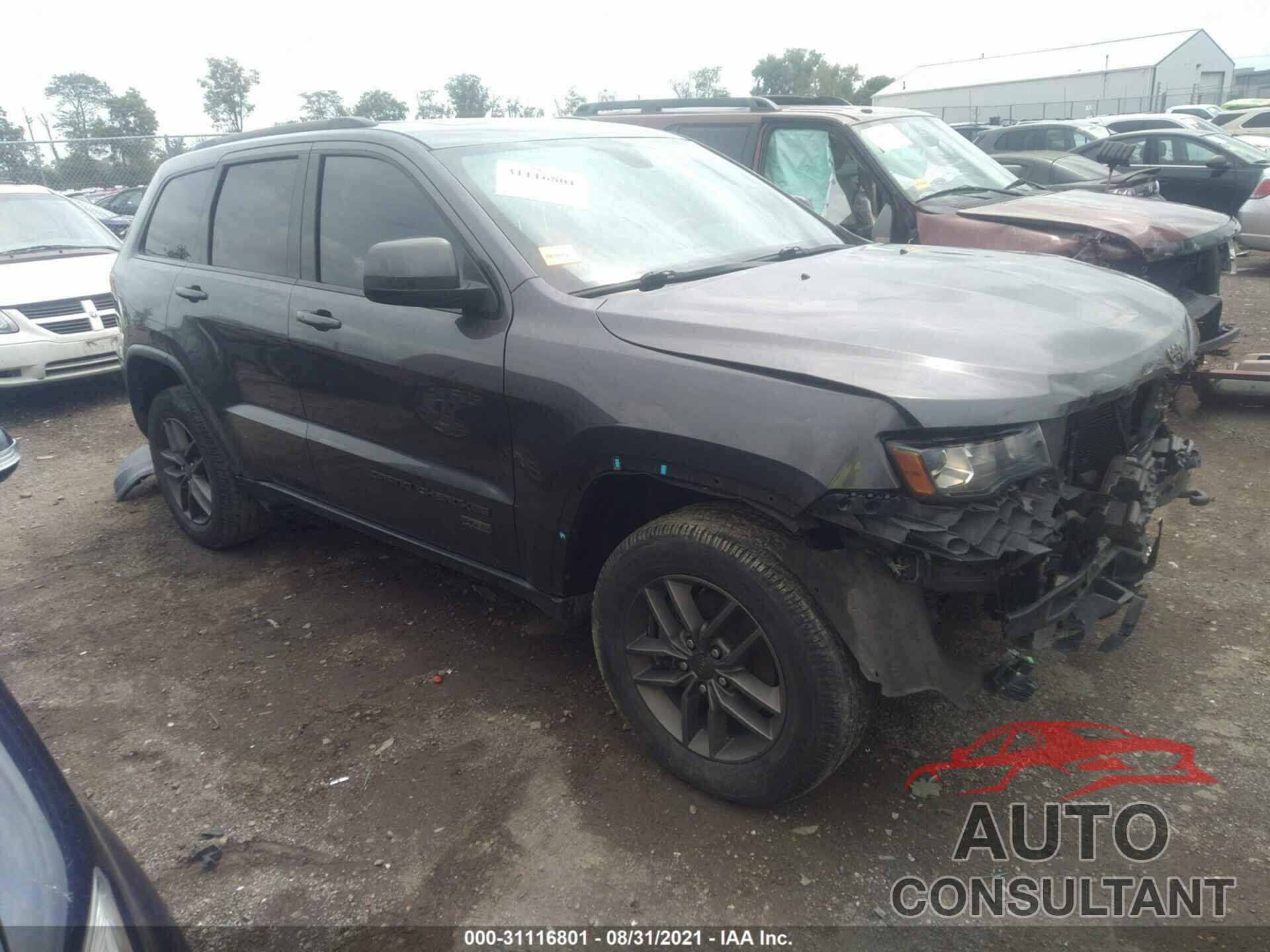 JEEP GRAND CHEROKEE 2016 - 1C4RJFAG1GC489357