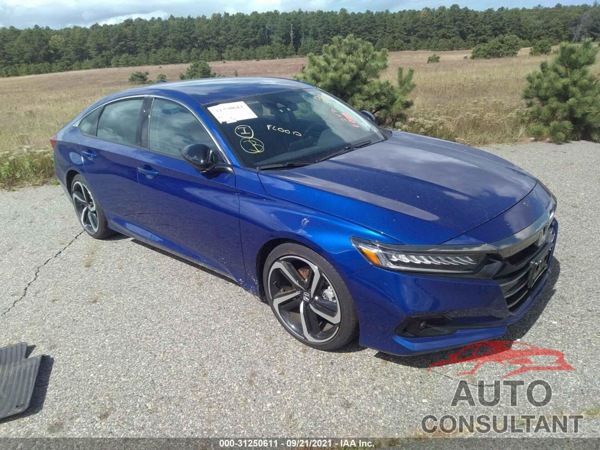 HONDA ACCORD SEDAN 2021 - 1HGCV1F4XMA030736