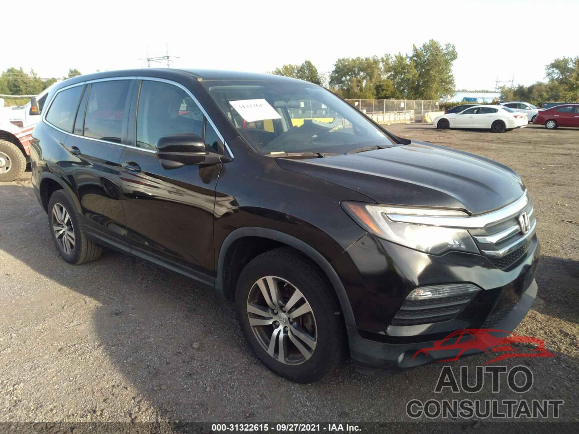 HONDA PILOT 2016 - 5FNYF6H33GB083292