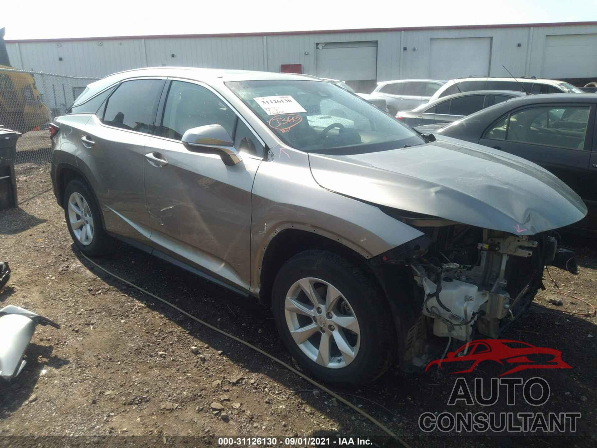 LEXUS RX 2017 - 2T2BZMCA8HC065265