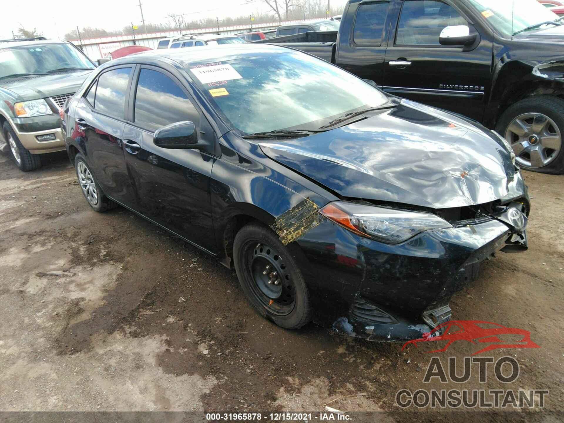 TOYOTA COROLLA 2019 - 2T1BURHE1KC182253