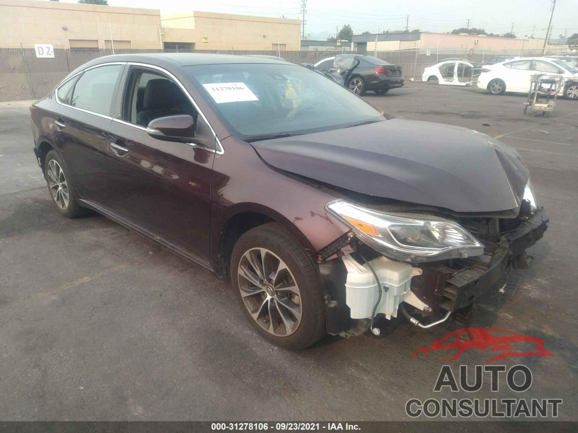 TOYOTA AVALON 2018 - 4T1BK1EB6JU285148