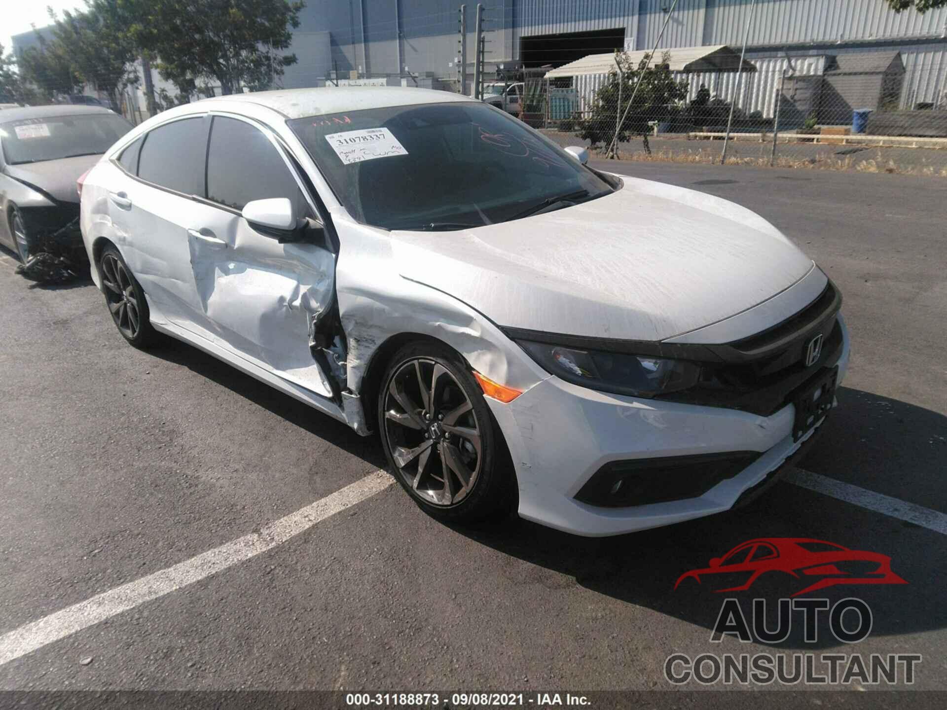 HONDA CIVIC SEDAN 2021 - 2HGFC2F86MH518059