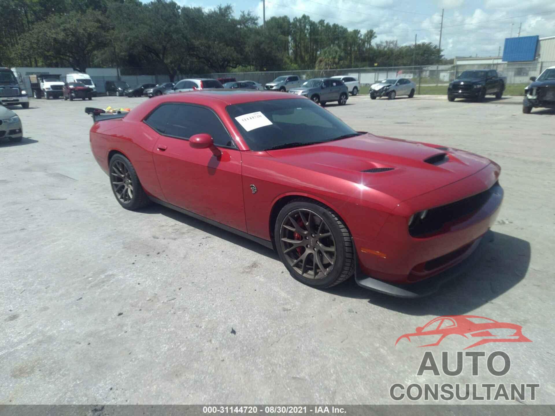 DODGE CHALLENGER 2016 - 2C3CDZC93GH322769
