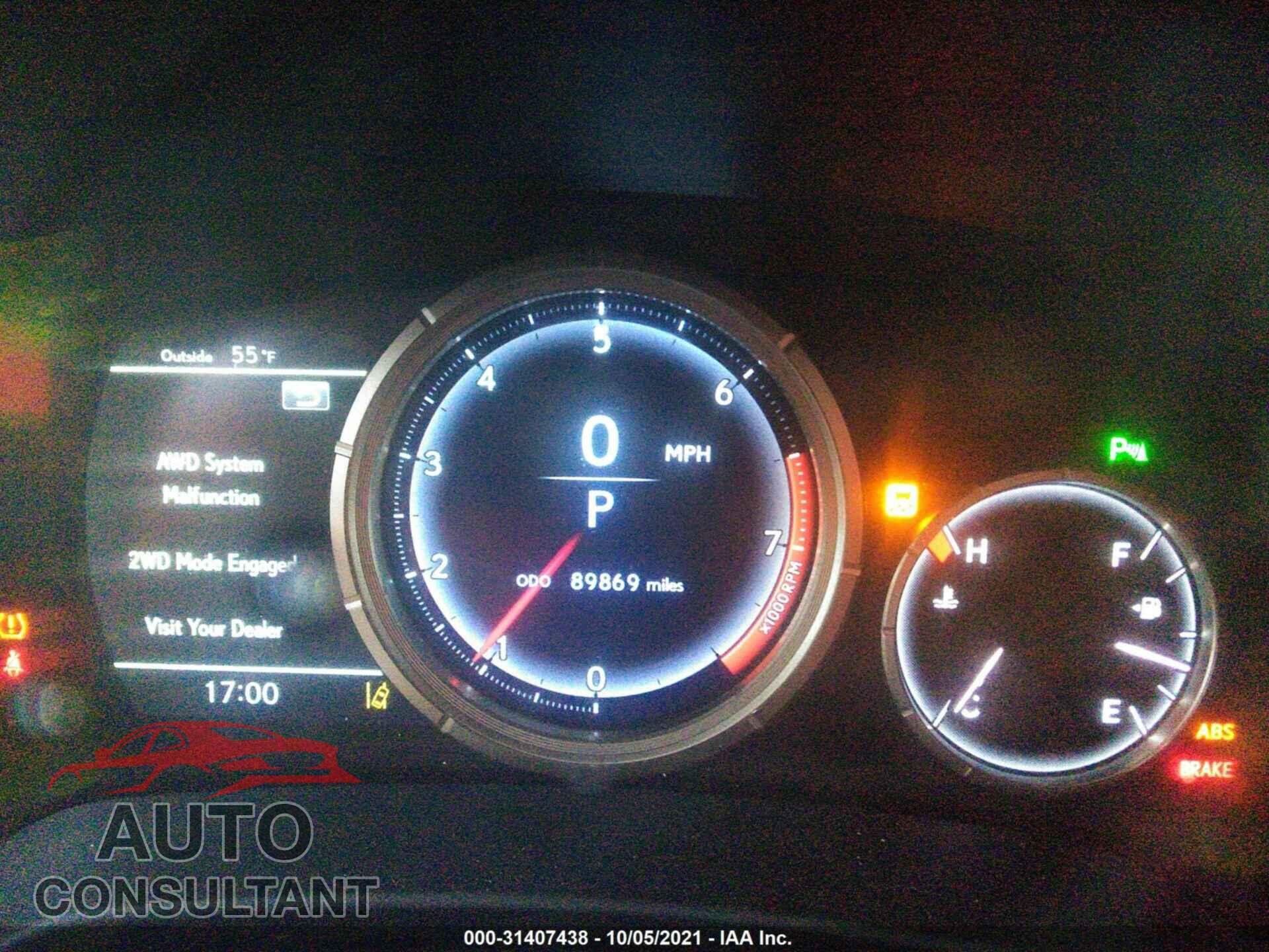 LEXUS RX 2017 - 2T2BZMCA5HC069905