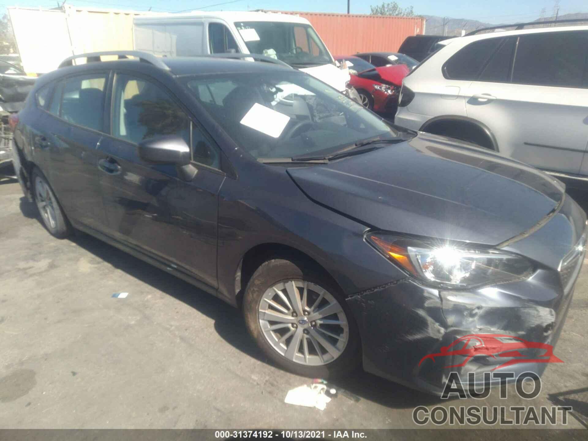 SUBARU IMPREZA 2017 - 4S3GTAB62H3708354