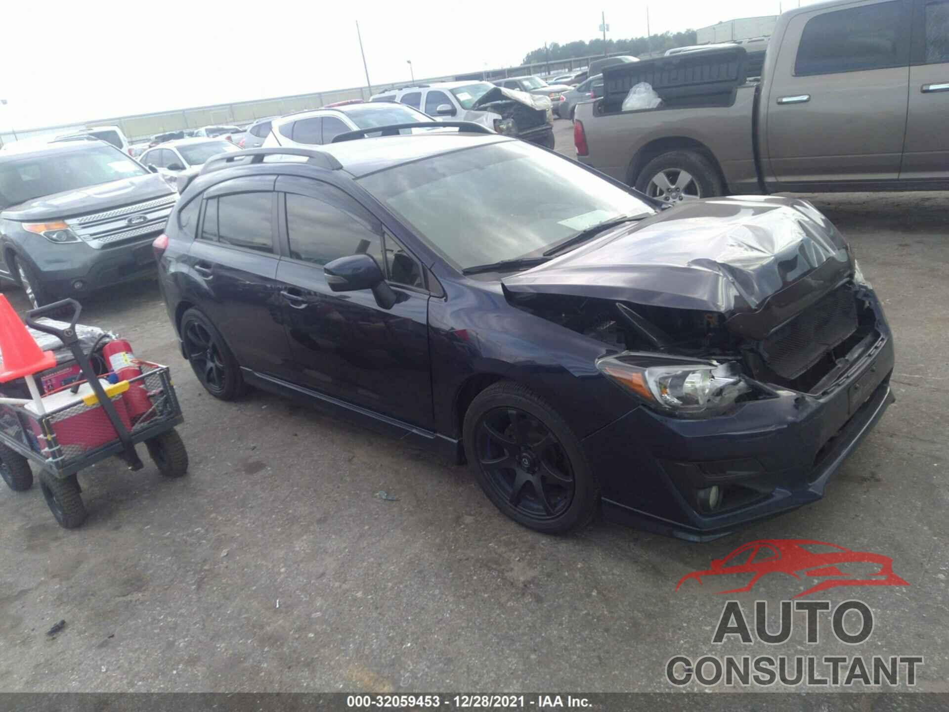 SUBARU IMPREZA WAGON 2016 - JF1GPAP67GH321786