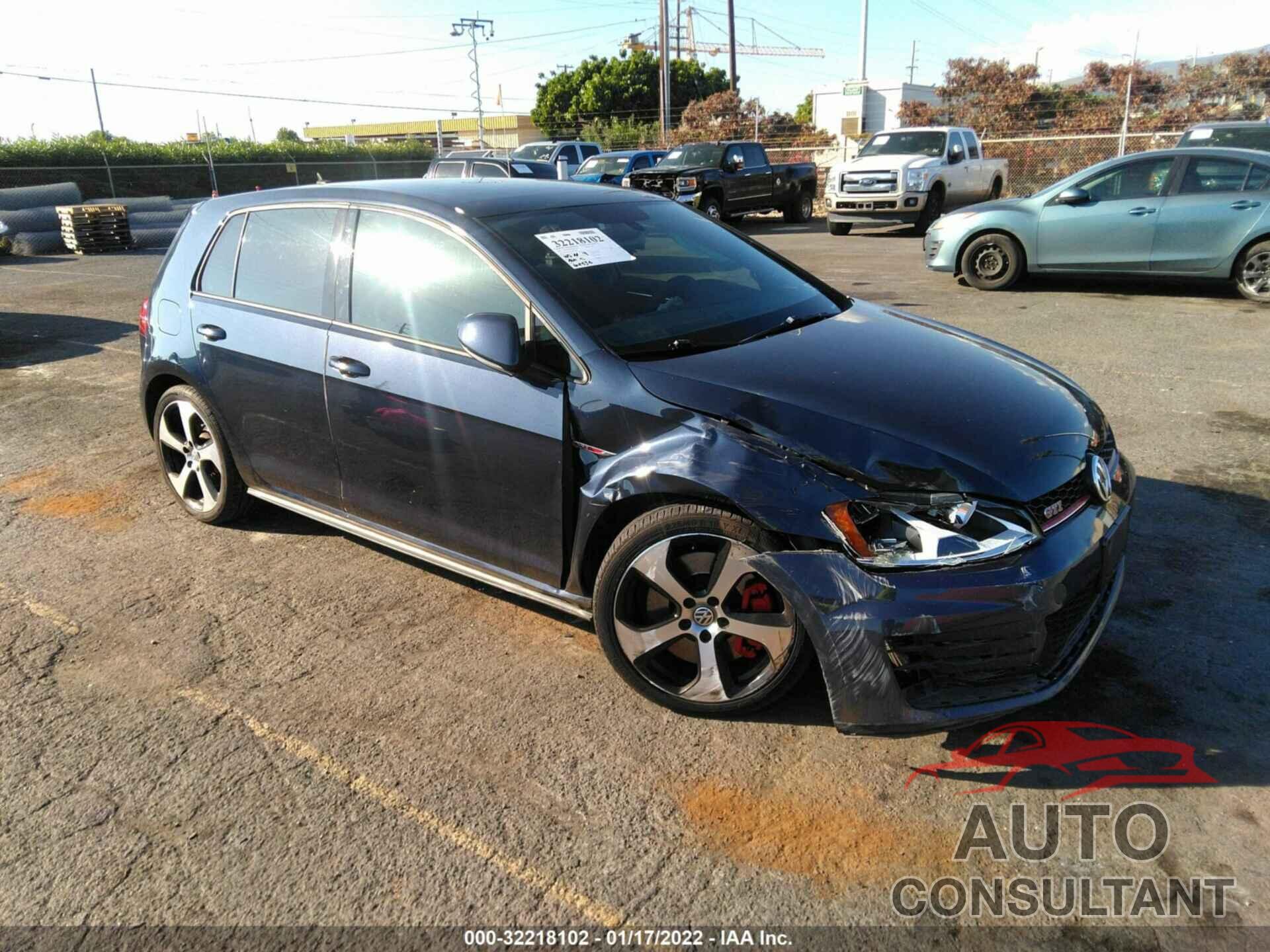 VOLKSWAGEN GOLF GTI 2016 - 3VW447AU2GM057871