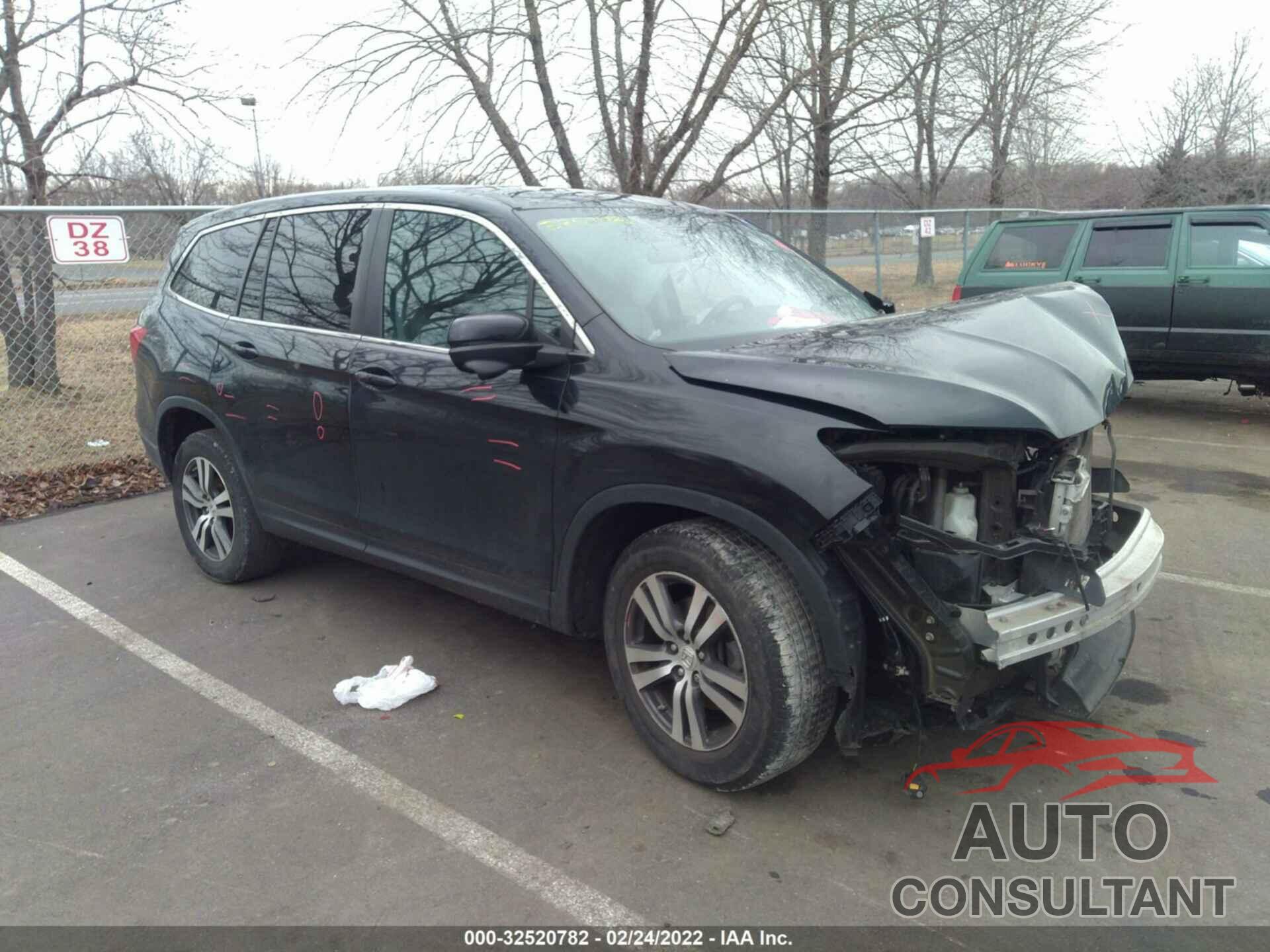HONDA PILOT 2016 - 5FNYF6H59GB019338