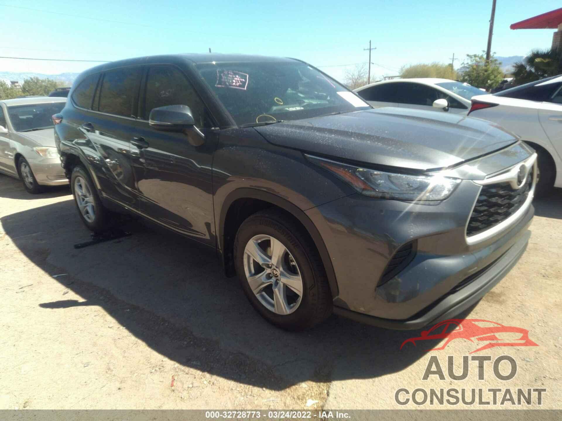 TOYOTA HIGHLANDER 2020 - 5TDCZRBH1LS043144