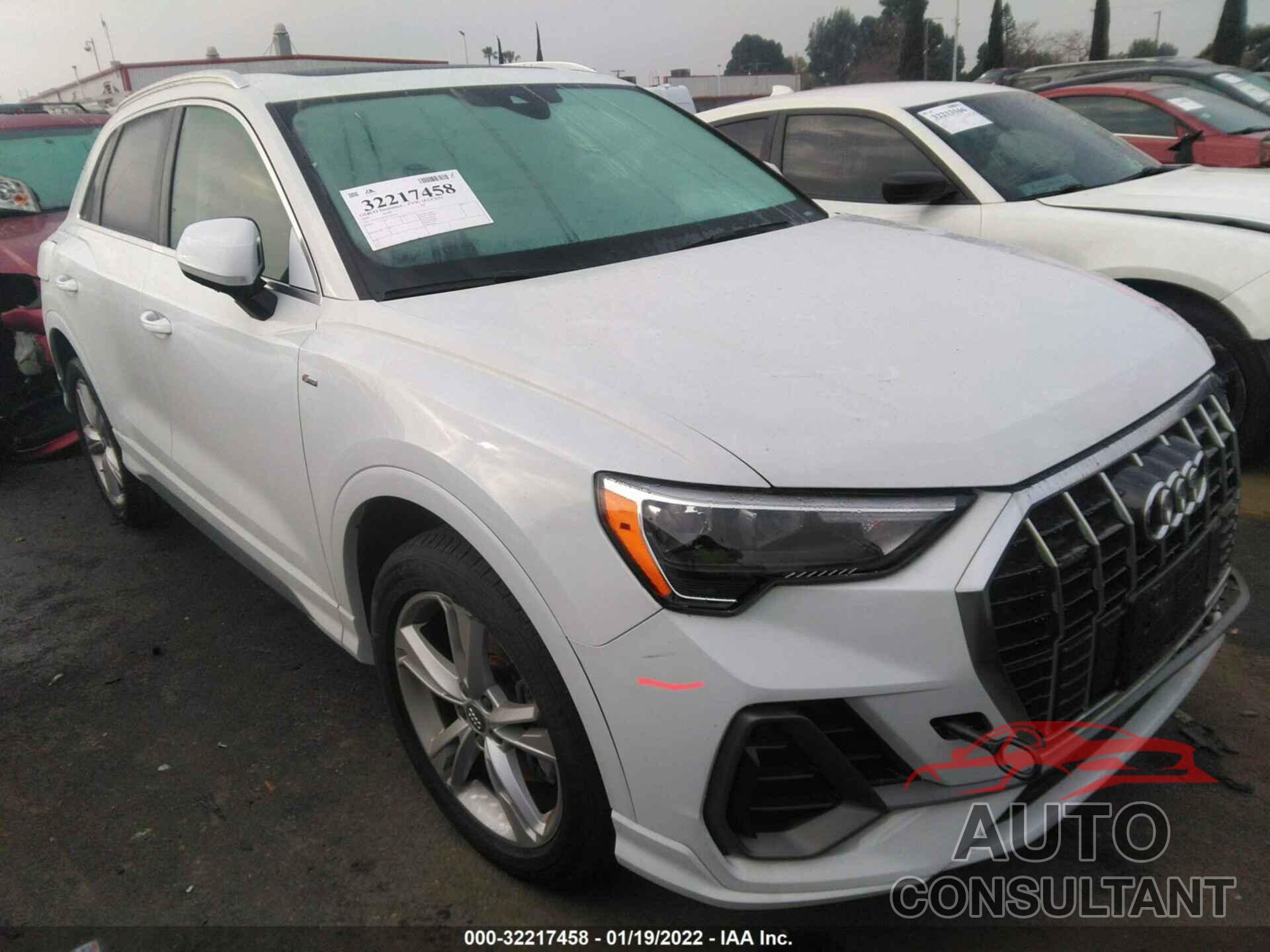 AUDI Q3 2020 - WA1DECF32L1019714