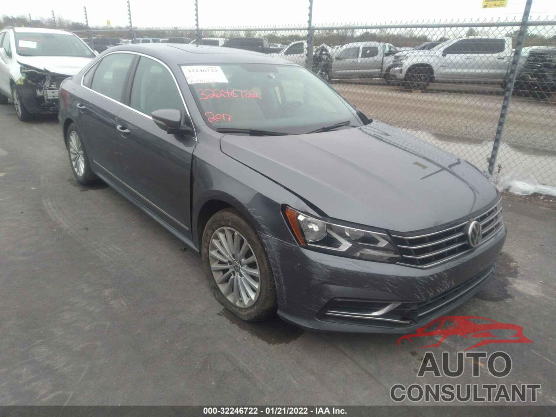 VOLKSWAGEN PASSAT 2017 - 1VWBT7A3XHC023570