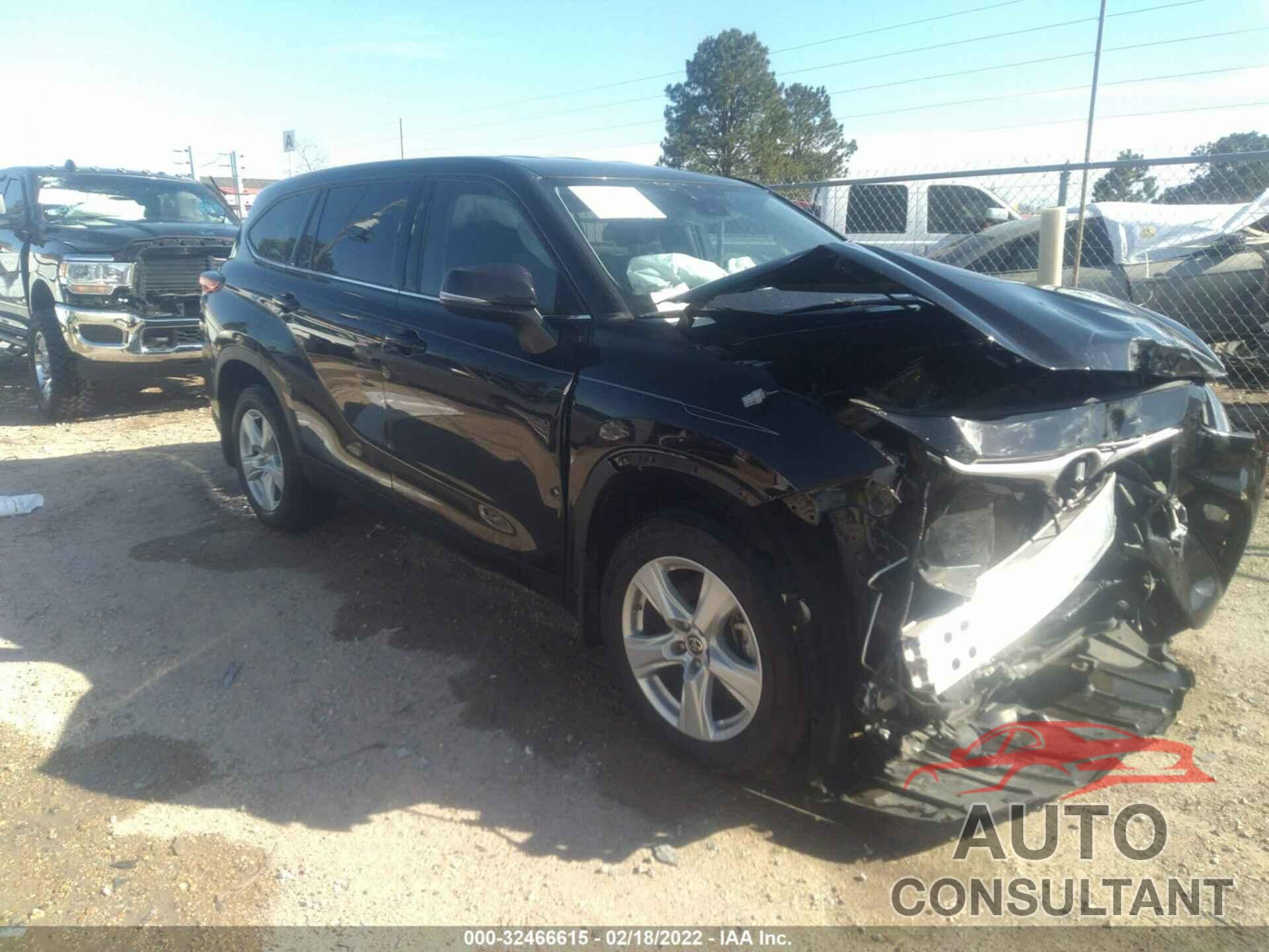 TOYOTA HIGHLANDER 2020 - 5TDZZRAH1LS009832