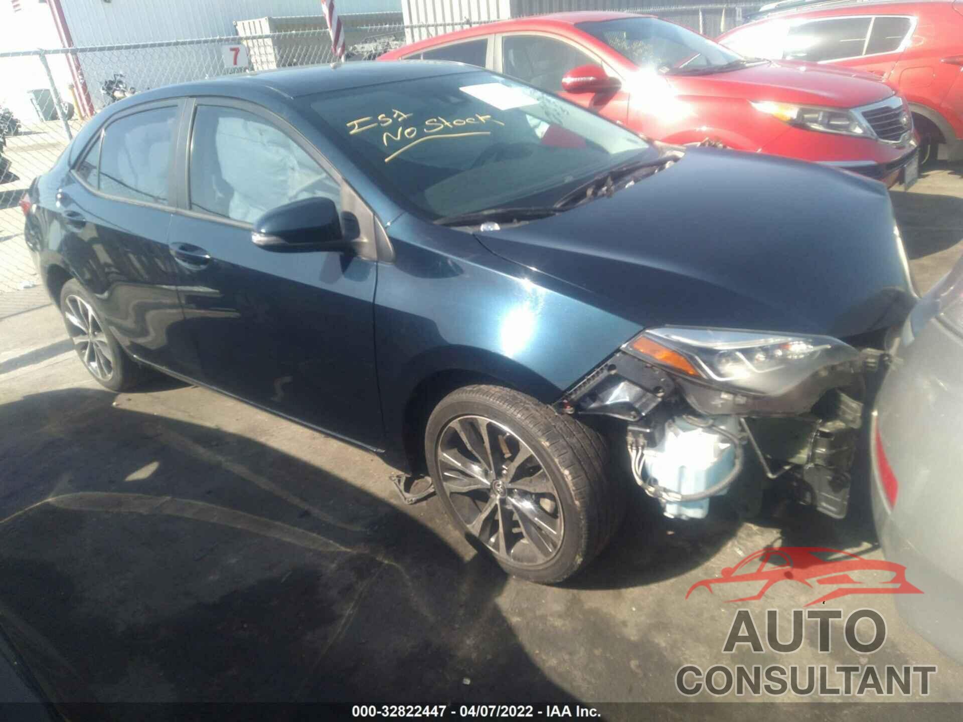 TOYOTA COROLLA 2018 - 5YFBURHE2JP780589