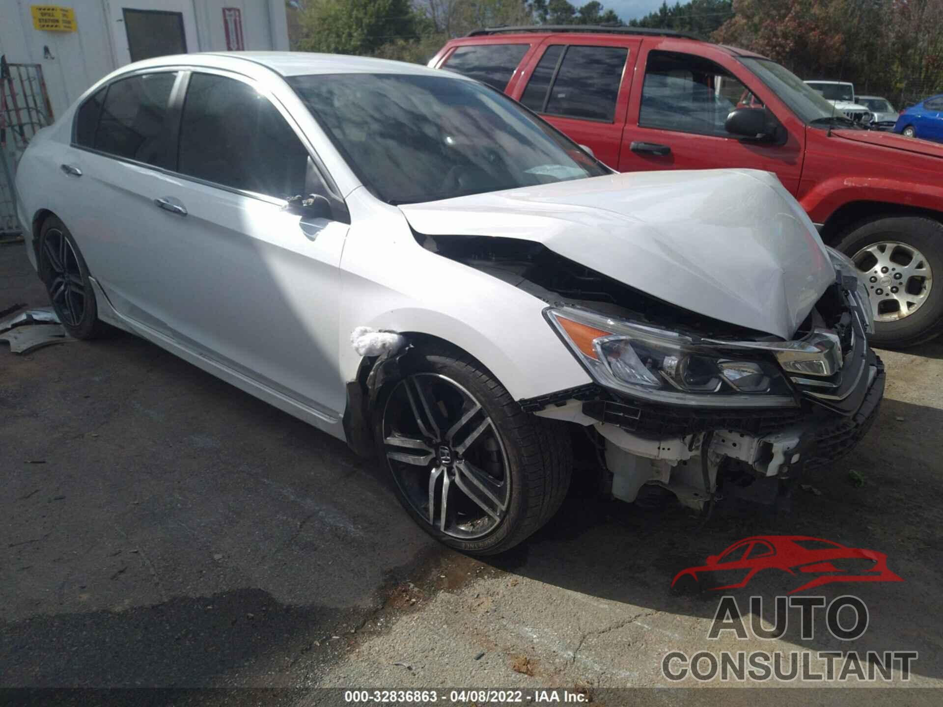 HONDA ACCORD SEDAN 2016 - 1HGCR2F51GA049697