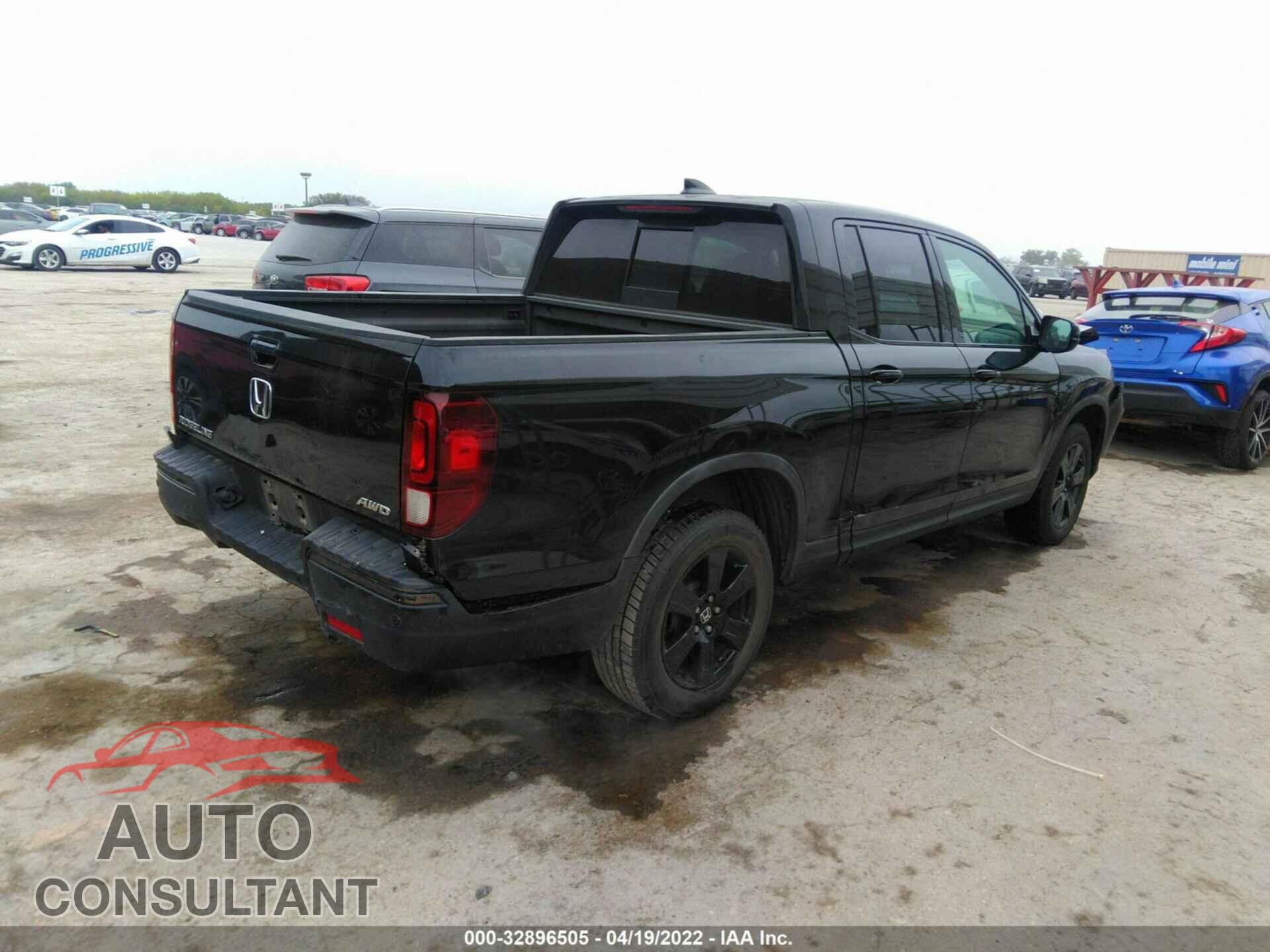 HONDA RIDGELINE 2017 - 5FPYK3F84HB032093