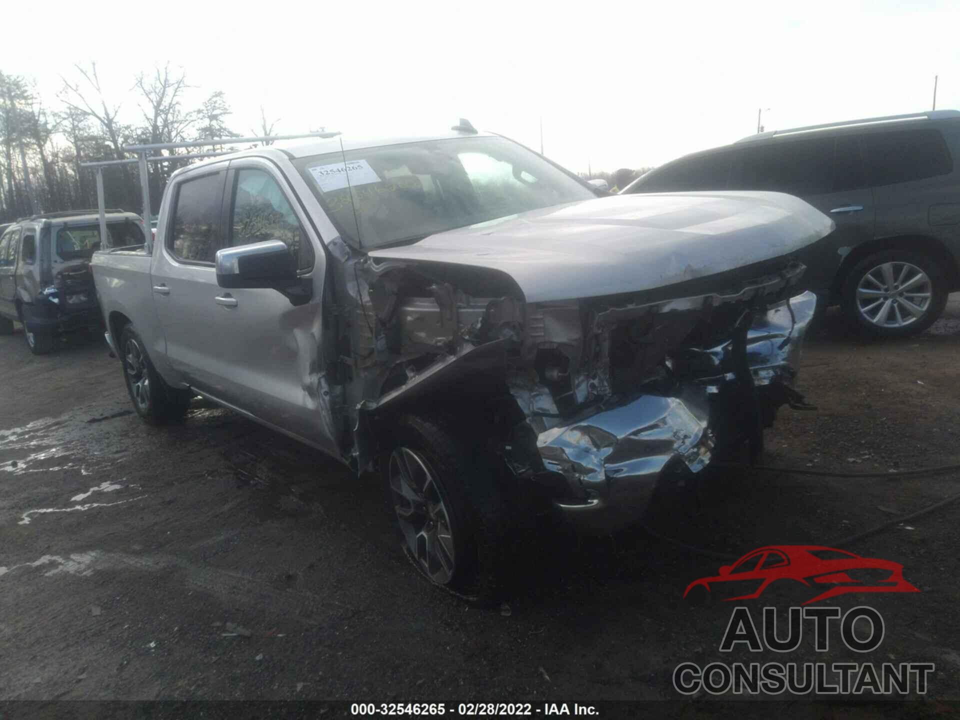 CHEVROLET SILVERADO 1500 2021 - 3GCUYDED3MG300310
