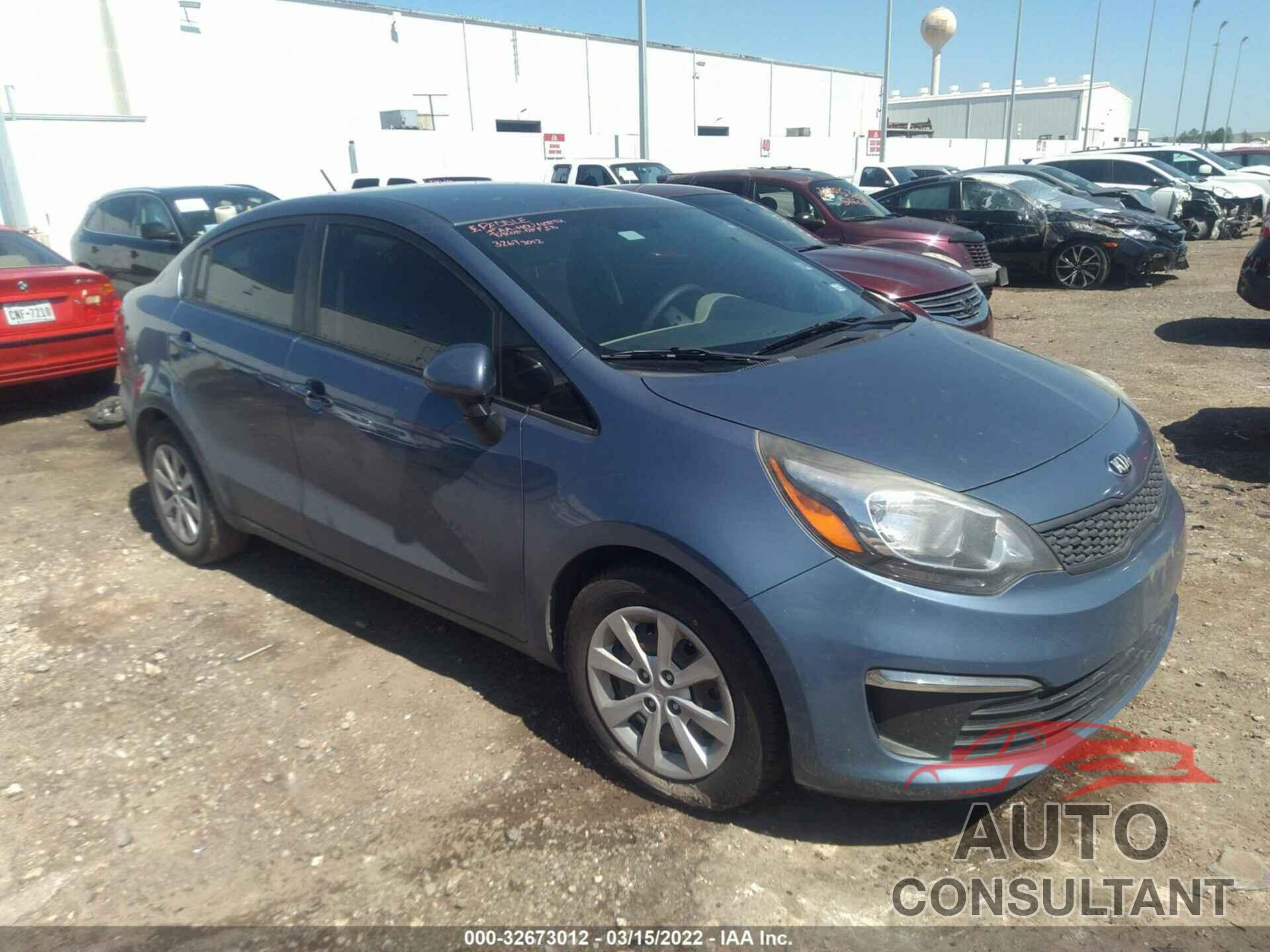 KIA RIO 2016 - KNADM4A37G6552539