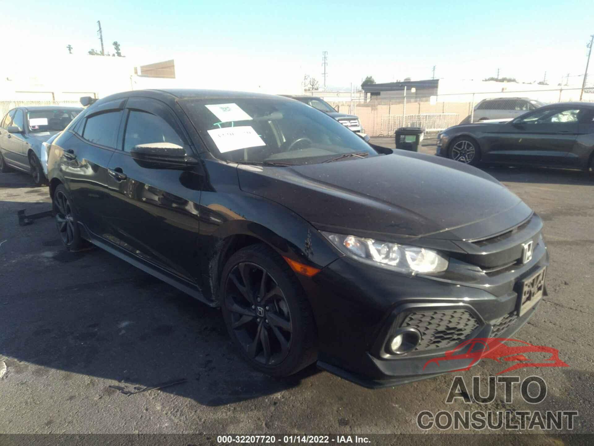 HONDA CIVIC HATCHBACK 2017 - SHHFK7G41HU213895